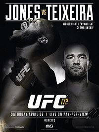 UFC 172 Poster