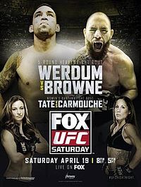 UFC Werdum vs Browne