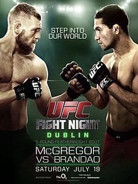 UFC McGregor vs Brandao