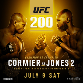 UFC 200 poster