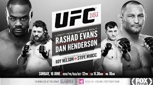 Bet On UFC 161 Online