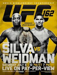 Bet On UFC 162 Online